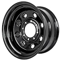 Baja-8 Steel Wheel [Size: 17 x 9"] Black