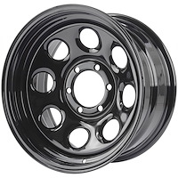 Baja-8 Steel Wheel [Size: 17 x 8"] Black