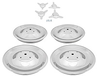 Chevy Rally Wheel Cap & Hub Kit for 1967-1968 Style Chevrolet Rally Wheels