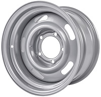 Rally Wheel [Size: 15" x 8"] Silver