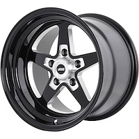 SSR Star Wheel [Size: 15 in. x 10 in.] Gloss Black