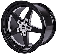 SSR Star Wheel [Size: 17" x 10"] Gloss Black