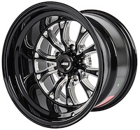 SSR Spike Wheel [Size: 15" x 10"] Gloss Black