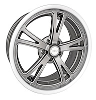 JV-1 Wheel [Size: 20" x 8.50"] Grey Spokes with Milled Outer Lip