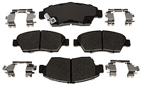 Performance Ceramic Disc Brake Pads for Acura, Honda [Front]