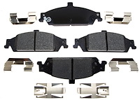Performance Ceramic Disc Brake Pads for GM [Front]