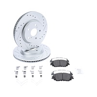 Sport Performance JX17 Brake Pads & Rotors Kit Fits Select 2018-2023 Toyota & Lexus Models [Front/Rear]