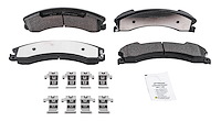 Truck-N-Tow Performance JX25 Carbon-Fiber Ceramic Disc Brake Pads for Select 2012-2019 Chevy & GMC, 2012-2022 Nissan [Front]