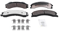 Truck-N-Tow Performance JX25 Carbon-Fiber Ceramic Brake Pads for Select 2009-2020 Chevrolet, GMC Trucks & Vans [Front]