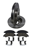 Daily Driver Brake Pads & Rotors Kit Fits Select 2007-2020 Cadillac Escalade, Chevy & GMC 1500 Model Trucks [Front]