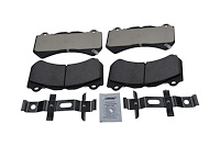 Truck-N-Tow Performance JX25 Carbon-Fiber Ceramic Disc Brake Pads Fits Select 2009-2023 Cadillac, Chevrolet, Dodge, Jeep [Front]