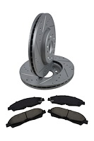 Street Performance JX11 Brake Pads & Rotors Kit Fits Select 2017-2020 Buick, Chevrolet, GMC SUV's [Front]