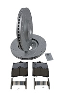 Sport Performance JX17 Brake Pad & Rotor Kit Fits Select 2013-2023 Lexus GS, IS & RC Models [Front]