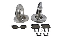 Daily Driver Brake Pads & Rotors Kits Fits 2016-2023 Mazda CX-5 [Front/Rear]