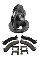 Daily Driver Brake Pads & Rotors Kit Fits Select 2001-2020 Chevy & GMC 2500, 2500HD, 3500, 3500HD Model Trucks [Front]