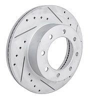 JX-Series Drilled & Slotted Rotor Fits 2005-2012 Ford F250 Super Duty, F350 Super Duty [Right/Passenger Side Front]
