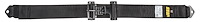 Black Latch & Link Ultra Series Harness Lap Belt