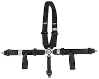 Black Cam Lock Ultra Series Harness 5-Point Design Pull Down U-Type