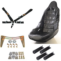 Pro High Back II Race Seat Kit
