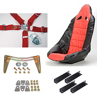 Pro High Back II Race Seat Kit