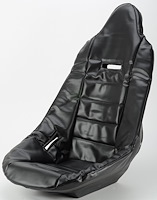 Pro High Back Vinyl Seat Cover Black