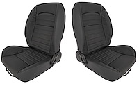 Low Back Bucket Seat Kit Without Headrest [Black]