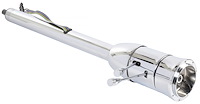 Universal Floor Shift Tilt Steering Column, Chrome, 2 in. Diameter, 30 in. Length