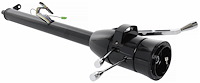 Universal Non-Keyed Steering Column with Tilt [Column Shift | 28 in. Length, Black]
