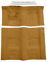 Molded Loop Carpet Kit for 1973 Chevrolet Camaro, Pontiac Firebird [Mass Backing, Automatic Transmission, Medium Saddle]