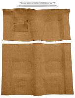 Buckskin Molded-Cut-Pile Carpet Kit for 1974-1975 Chevrolet Camaro, Pontiac Firebird w/Automatic Transmission [Mass Backing]