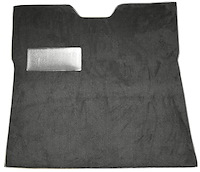 Molded Loop Carpet for 1947-1954 GM Regular Cab Trucks w/Gas Tank in Cab [OE-Style Jute Backing, Gunmetal Gray]