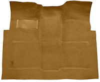 Molded Loop Carpet Fits Select 1960-1966 GM Regular Cab Trucks w/4-Speed [OE-Style Jute Backing, Medium Saddle]