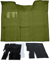 Molded Loop Carpet Kit for 1967-1972 Chevy, GMC C Series Regular Cab Truck w/Auto/3-Speed Manual [OE Jute Backing, Moss Green]