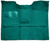Molded Loop Carpet for 1967-1972 GM C Series Regular Cab Truck w/TH400 [OE-Style Jute Backing, Aqua]