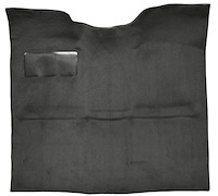 Molded Loop Carpet for 1967-1972 GM C Series Regular Cab Trucks w/o Gas Tank in Cab [Mass Backing, Gunmetal Gray]