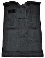 Molded Cut Pile Carpet Fits Select 1999-2007 Cadillac/Chevy/GMC Trucks [OE-Style Jute Backing, Crew Cab, 1-Piece, Graphite]
