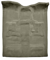 Molded Cut Pile Carpet Fits Select 2007-2014 Cadillac/Chevrolet/GMC SUVs [OE-Style Jute Backing, 1-Piece, Almond]