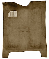 Molded Cut Pile Carpet for 1978-1987 Buick, Chevrolet, Oldsmobile, Pontiac G-Body Models [OE-Style Jute Backing, Medium Doeskin]