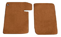 Molded Loop Floor Mats for 1964-1967 Chevrolet El Camino [2-Piece, Saddle]