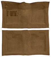 Molded Loop Carpet for 1961-1964 Chevrolet Bel Air, Biscayne, Impala [Mass Backing, Automatic, Medium Saddle]