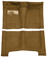 Molded Loop Carpet for 1965-1970 Chevrolet Bel Air, Biscayne, Impala [Mass Backing, Automatic Transmission, Medium Saddle]