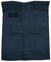 Molded Loop Carpet for 1955-1957 Chevy Bel Air, Nomad [OE-Style Jute Backing, Bench/Bucket Seats, Dark Blue]
