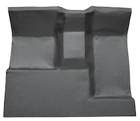 OE-Style Passenger Area Vinyl Mat for 1966-1977 Ford Bronco [Black]