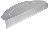 Aluminum Dash Panel Overall Dimensions: 60 in. Wide x 12-1/8 in. Deep x 4-3/4 in. Face Height