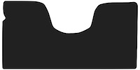 Molded Loop Floor Mats for 1967-1970 C Series Chevrolet and GMC Trucks [1-Piece, Automatic, Column Shift, Black]