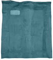 Molded Cut Pile Carpet Fits Select 1977 Buick, Chevy, GMC, Olds., Pontiac A-Body [OE-Style Backing, Auto/4spd Trans, Blue]