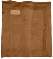 Molded Cut Pile Carpet Fits Select 1977 Buick, Chevy, GMC, Olds., Pontiac A-Body [OE-Style Backing, Auto/4spd Trans, Saddle]