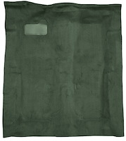 Molded Cut Pile Carpet Fits Select 1977 Buick, Chevy, GMC, Olds., Pontiac A-Body [OE-Style Backing, Auto/4spd Trans, Sage Green]