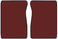 Molded Cut Pile Floor Mats for 1975-1980 C/K Series Chevrolet and GMC Trucks [2-Piece, Oxblood]