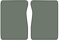 Molded Cut Pile Floor Mats for 1981-1986 C/K Series Chevrolet and GMC Trucks [2-Piece, Automatic/4-Speed, Dove]